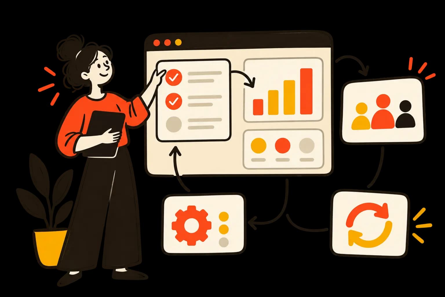 A store owner managing products, customers, and growth with Cartex
